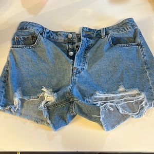 Distressed Giani Bini shorts